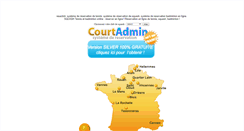 Desktop Screenshot of courtadmin.com