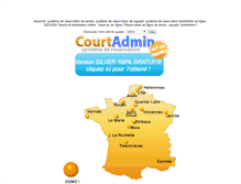 Tablet Screenshot of courtadmin.com